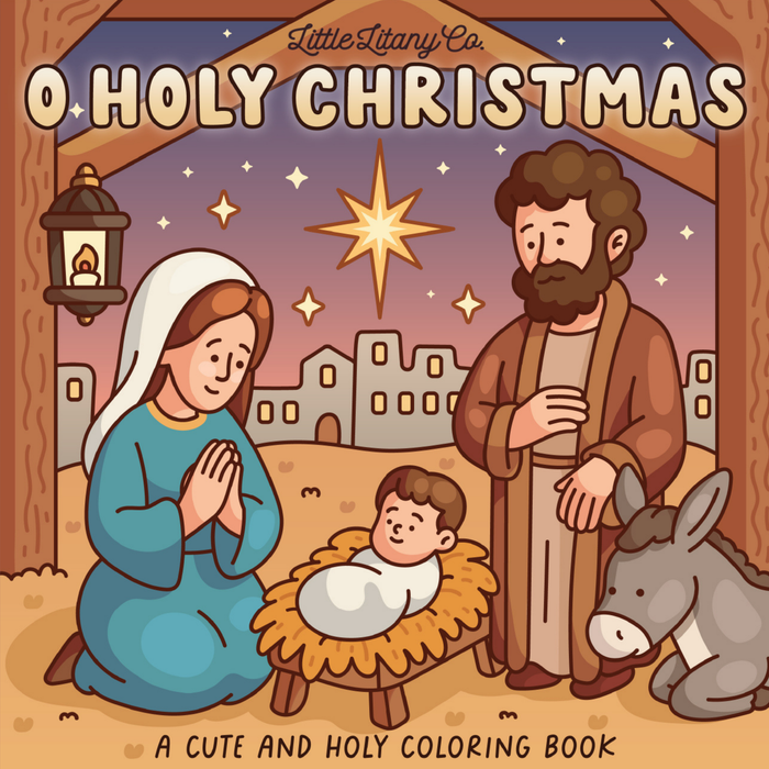 O Holy Christmas Catholic Coloring Book