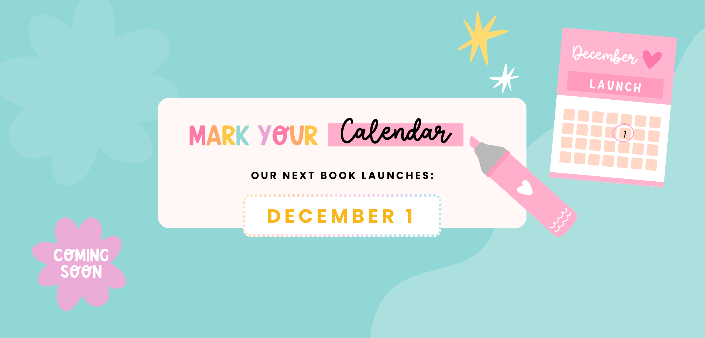 Mark your calendar — the next Catholic Saints Coloring Book from Little Litany Co launches on December 1st.